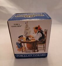  Long John Silver's Norman Rockwell Tankard For A Good Boy Seafarers Coll W/ Box picture