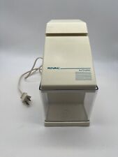 Vintage Rival Electric Ice Crusher Model 840 Removable Cup White - Tested picture