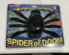 Bungee Jumping Spider Of Doom Halloween Decoration Dy Toy 9688 Vintage NEW picture