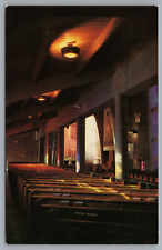 Interior Of Weaver Chapel Wittenberg University Springfield Ohio Postcard picture