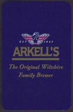 Playing Cards 1 Single Card Old Vintage * ARKELL’S BREWERY * Beer Advertising picture