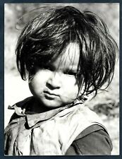 FLEEING ARGELIA WAR TURMOIL REFUGEE ARGELIAN CHILD TUNIS 1963 PRESS Photo Y 204 picture