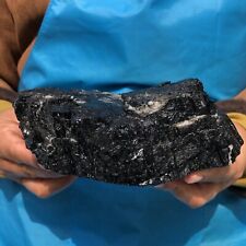 4.59LB TOP Natural Black Tourmaline Crystal Rough Mineral Healing Specimen 793 picture