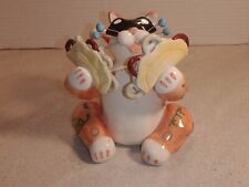 Whimsiclay Taco Tommie Cat By Amy Lacombe 2001 picture