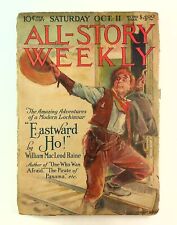 All-Story Weekly Pulp Oct 1919 Vol. 102 #3 FR picture