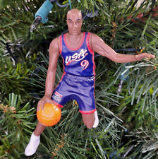 Mitch Richmond USA Dream Team NBA Basketball Xmas Ornament Holiday vtg Jersey #9 picture