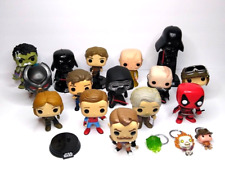 Funko Pops Large Lot (15), Star Wars, Marvel, Superheroes, Games, Keychains (3) picture