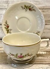 Rosenthal Classic Tea Cup Saucer Rose Floral Flower Pattern Gold Trim picture