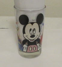 Vintage Walt Disney Co. Mickey, Minnie Mouse & Donald Duck 12 OZ Drinking Glass picture