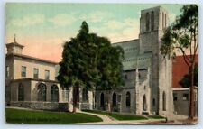 Postcard Episcopal Church, Danbury CT G150 picture