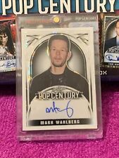 2024 LEAF METAL POP CENTURY MARK WAHLBERG AUTO AUTOGRAPH WHITE CRYSTAL SP# 1/1 picture
