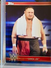 SAMOA JOE 2018 WWE Topps Trading Card P-6 picture