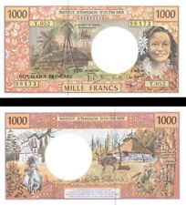 French Pacific Territories - P-2 - 1,000 Francs - Foreign Paper Money - Paper Mo picture