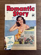 Romantic Story 22 Vol 4 Fawcett Comics Photo Cover Low Grade 1953 picture