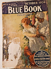 Blue Book Magazine October 1924 Agatha Christie picture