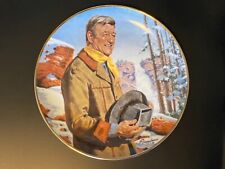 John Wayne “Pine Ridge” Collectable Plate by Franklin Mint picture