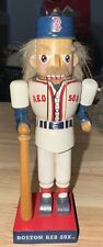 Kurt Adler MLBP/2004 Boston Red Sox Nutcracker Ornament Red Trim and Buttons picture
