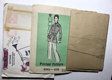 Rare Grit 9295 Misses Jacket & Pants Size 18 Mail Order Sewing Pattern UNCUT picture
