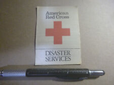 American Red Cross Disaster Services Sticker (Peel Back) - New picture