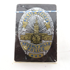 Paulson Elegant Beverly Hills Police Cop Playing Cards Deck of 52 NEW Sealed picture