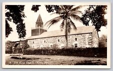 RPPC - First Church - Kona, Hawaii - circa 1930s/40s, Unposted, Real Photo (T2) picture