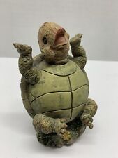 VERY NICE BOX TURTLE 4 3/4” Resin Figure - AWESOME Piece LOOK picture