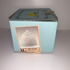 VINTAGE LLADRO 1988 BISQUE CHRISTMAS BELL ORNAMENT NO 5525 IN BOX  picture