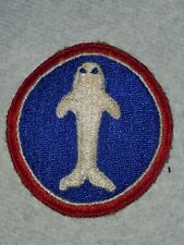 WWII US Army Atlantic Forces Command Cut Edge Patch L@@K picture