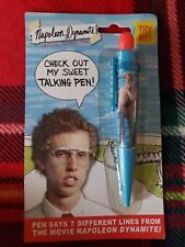 BRAND NEW Napoleon Dynamite Official Talking Pen 2005  picture