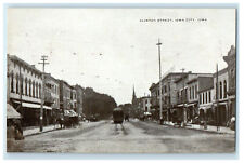 c1910s Clinton Street, Iowa City, Iowa IA Unposted Antique Postcard picture