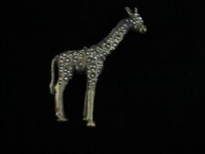 Beautiful Metal Giraffe Small Trinket Holder With Diamante Bling picture