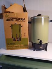 Westmark Vintage 30 Cup Avocado Automatic Coffee Maker By West Bend picture
