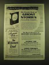 1947 Bobbs-Merril Books Ad - The Fireside book of Ghost Stories picture