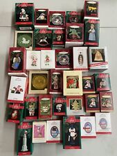 HALLMARK LOT OF  35 KEEPSAKE AND SERIES ORNAMENTS picture
