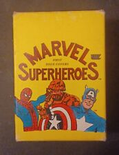 Marvel Superheroes First Issue Covers trading card box set 1984 picture