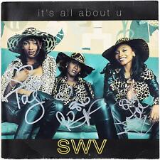 SWV Autographed It's All About You Album with 3 Signatures BAS picture