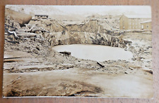 Treadwell Mine Cave In 1917 Juneau Douglas Alaska Real Photo Postcard RPPC picture