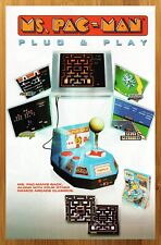 2005 Ms Pac-Man Plug & Play Print Ad/Poster JAKKS Namco Video Game Promo Art 00s picture