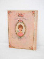 Vintage Hallmark What Is A Mother Birthday Card 1950s Booklet 5.5x7.375