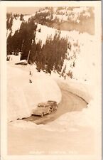 RPPC Summit, Chinook Pass, Washington. Snow Cars 1943  (267) picture