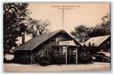 1940 Exterior Restaurant Indian Mound Camp Center Ossipee New Hampshire Postcard picture
