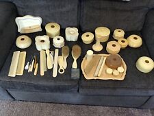 Lot of 54 Pieces Of Vintage Antique Celluloid French Ivory, Mother Of Pearl picture
