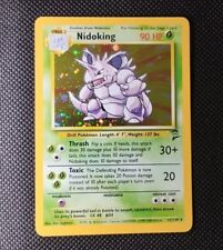 Nidoking Base Set 2 Holo 11/130 WOTC Rare Pokemon Card - NM Near Mint picture