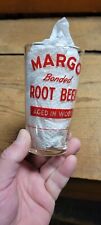 Scarce Vintage 1950s Margo Bonded Root Beer Soda Advertising Drinking Glass Cup picture