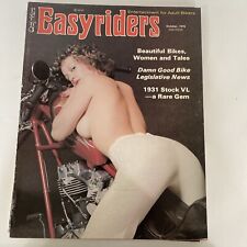 Easyriders Magazine October 1976 W/Dave Mann Centerfold picture