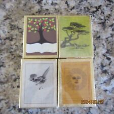 Lot 4-Vintage Antioch Bookplate Company-Personal Library-Sun-Bird-Tree-200 Total picture