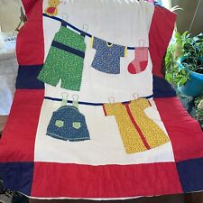 Vintage Handmade Children’s Quilt picture