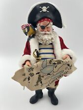 Clothtique Possible Dreams “Merry Christmas Matey” Pirate Santa Dept. 56 Rare picture