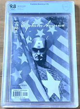 Captain America #1 (2002 4th Series) CBCS 9.8 WP - John Cassaday 9/11 Cover picture