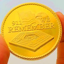 U.S.A Coin Pentagon Memory Commemorative Challenge Coins Gold Plated picture